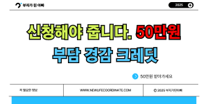 소상공인 부담경감 크레딧