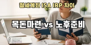 절세계좌 ISA IRP 차이