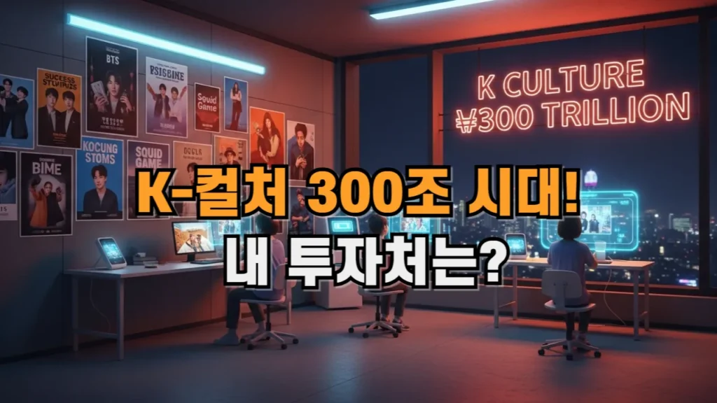 K컬처 300조 시대 내 투자처는?
