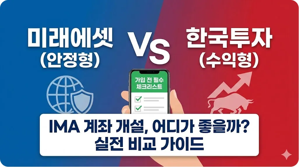 IMA 계좌 개설, 어디가 좋을까?