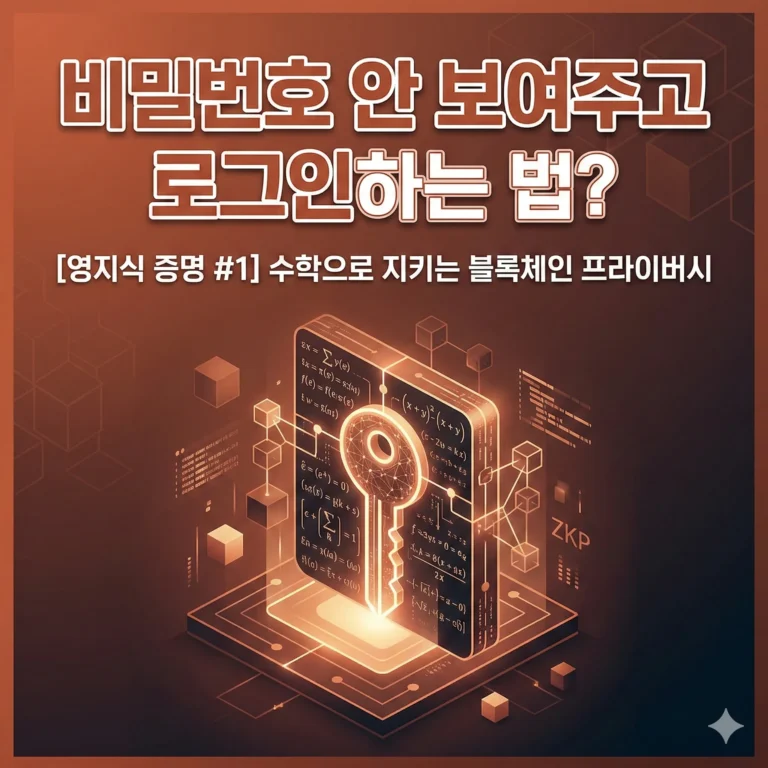 영지식 증명이란?