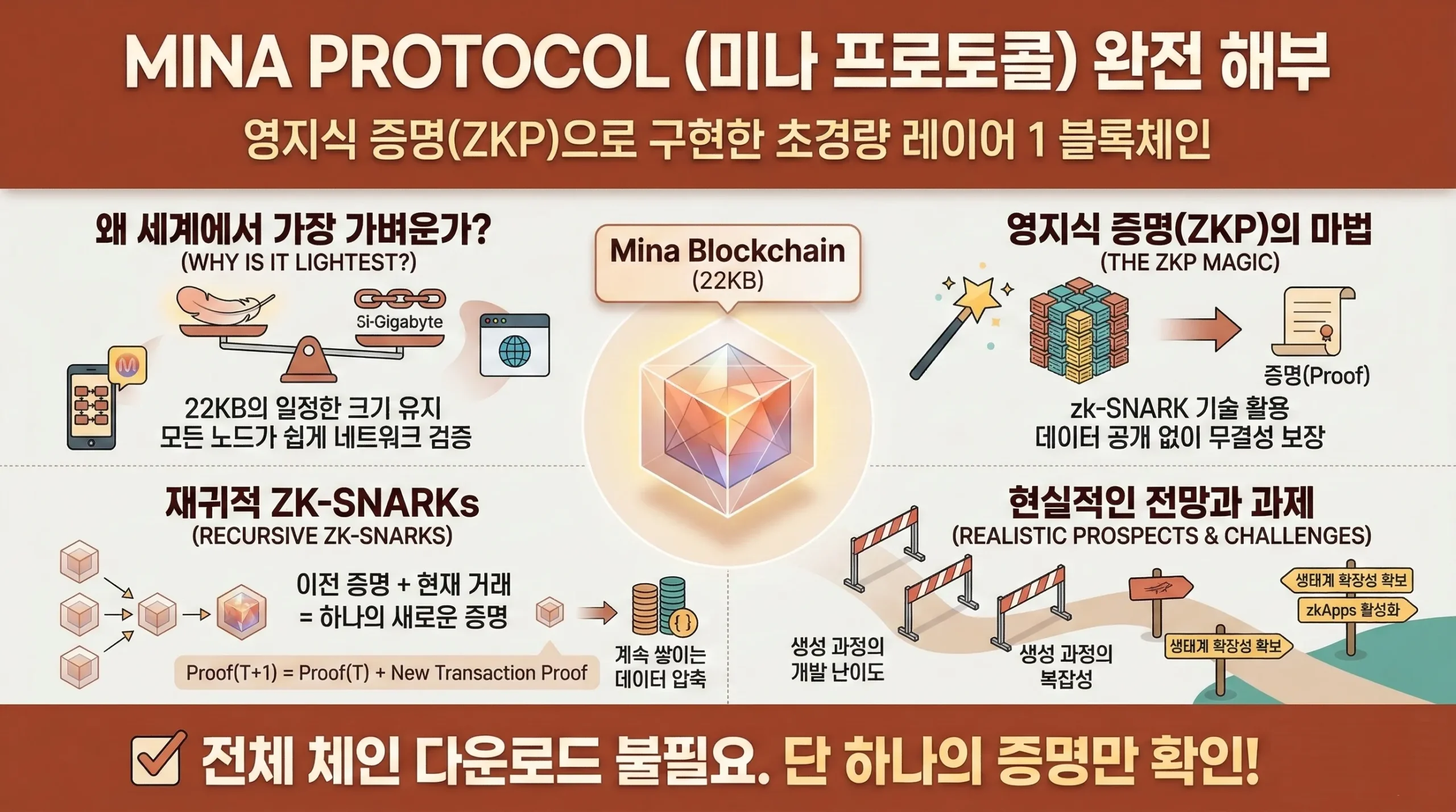 미나 프로토콜 요약 인포그래픽