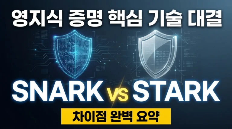 영지식 증명 핵실 기술 대결