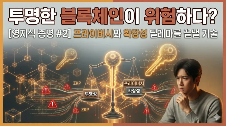 왜 블록체인은 영지식 증명이 필요할까?