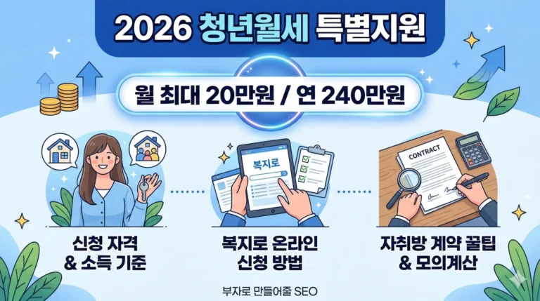 청년월세특별지원