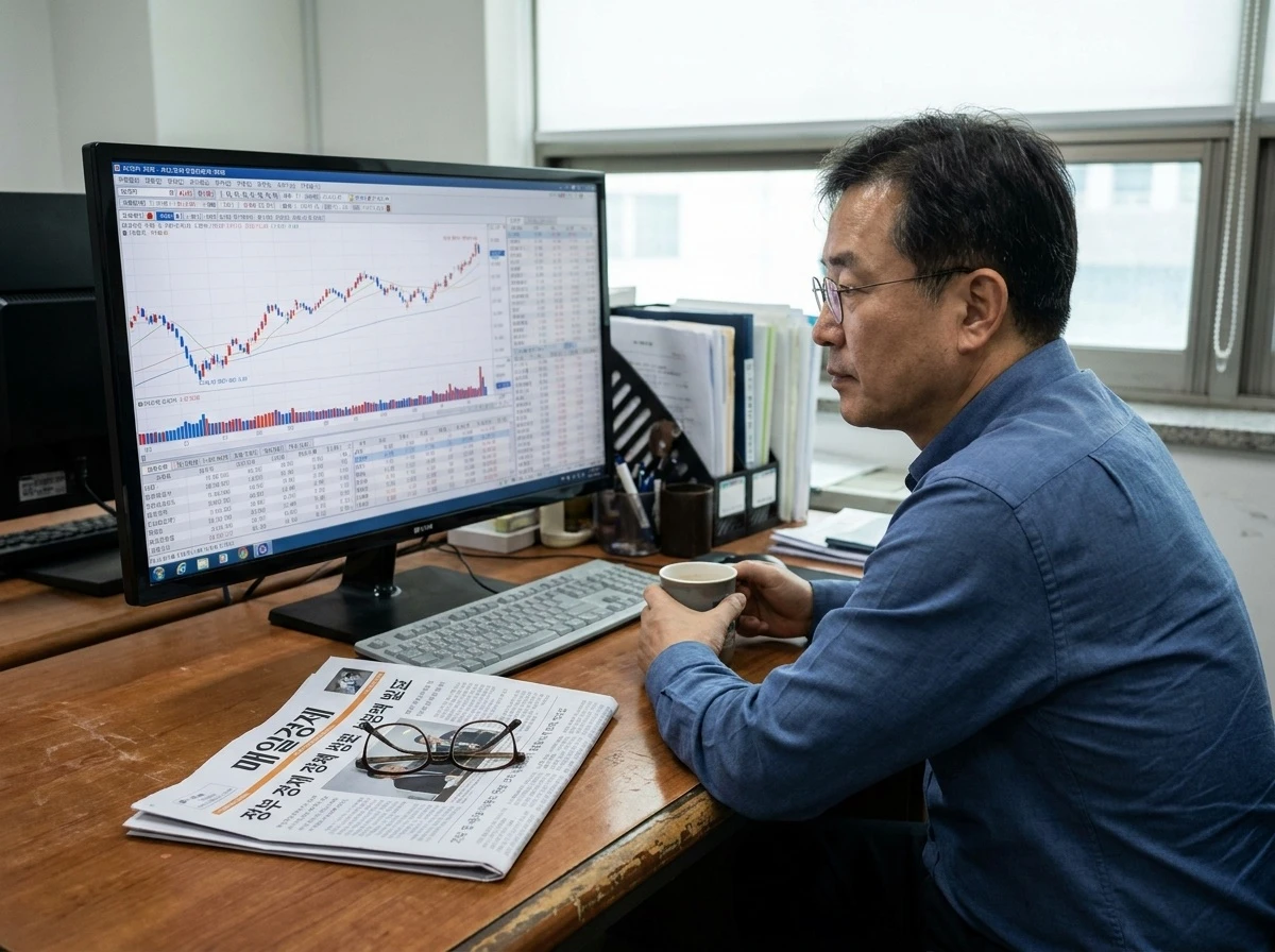 증시와 세금 논의 장면