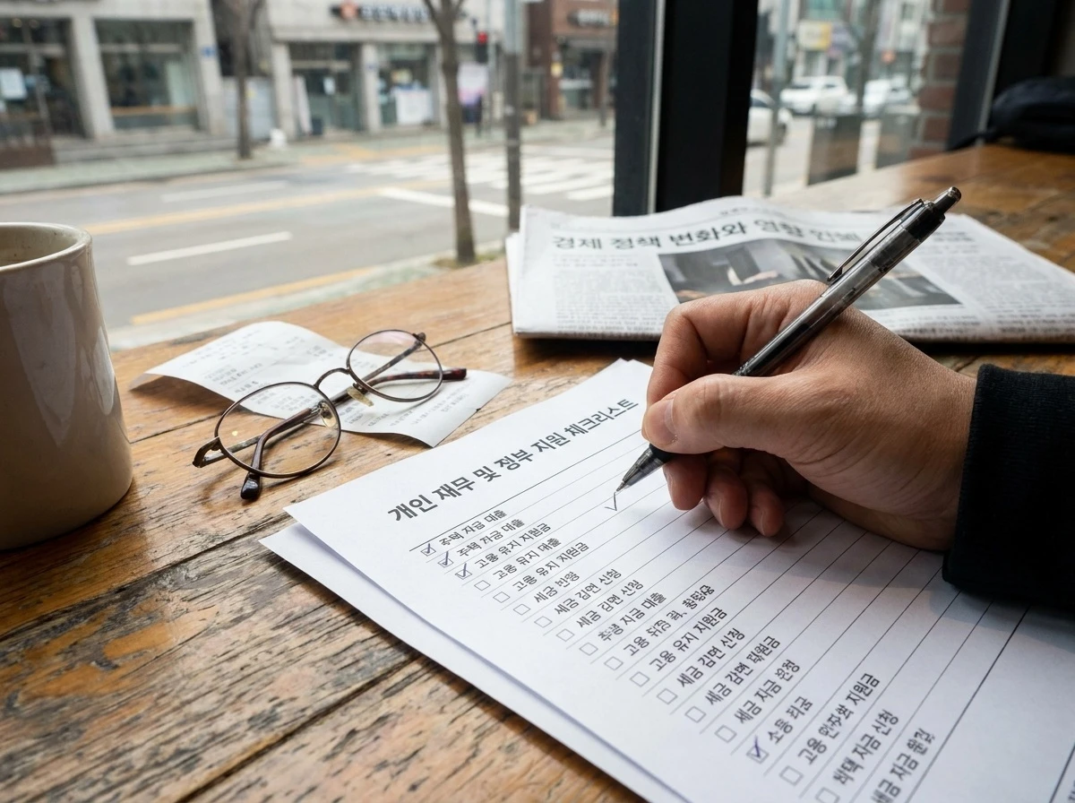 정부지원금 신청 체크리스트