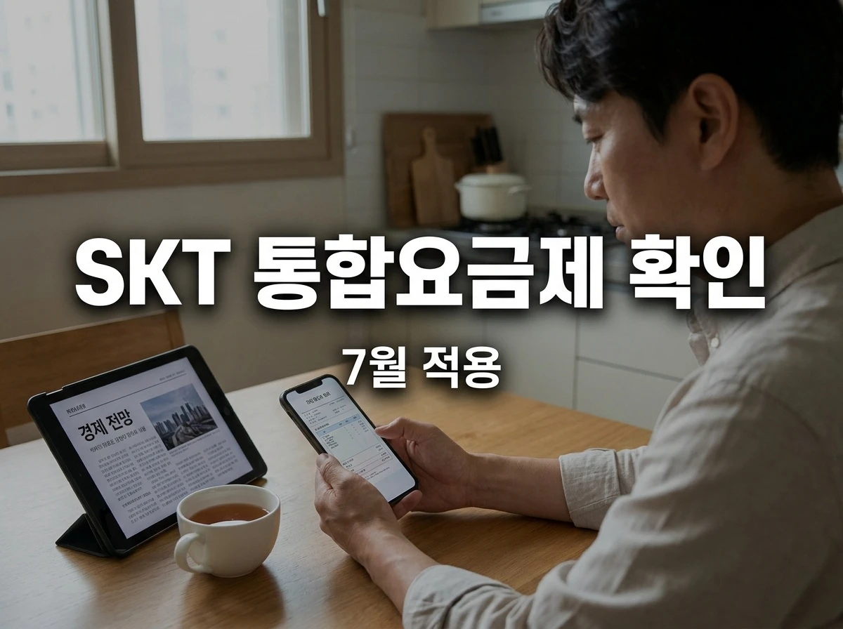 SKT 5G LTE 통합요금제 핵심