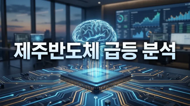 제주반도체 급등 분석