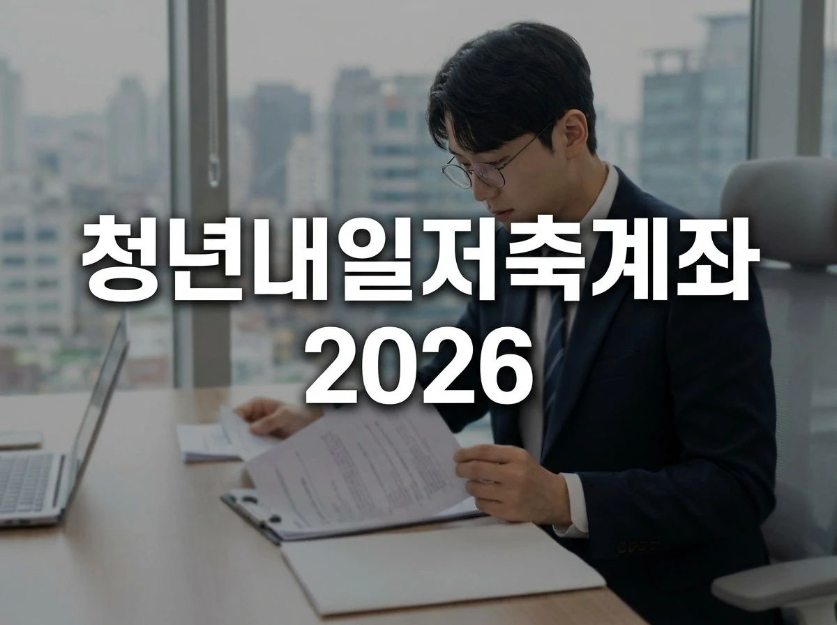 2026 청년내일저축계좌 신청 조건과 혜택 요약 이미지