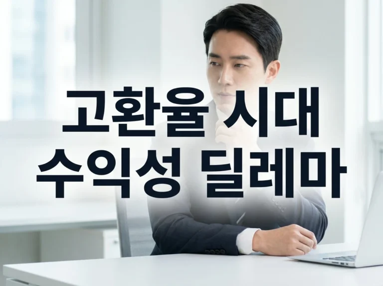 고환율 시대 수익성 딜레마: 환율 상승, 수출 기업의 양날의 검