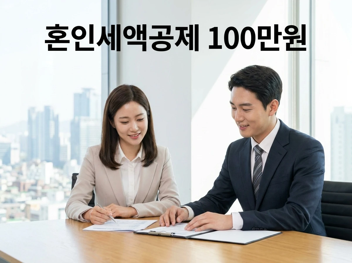 신혼부부가 연말정산에서 받을 수 있는 혼인세액공제 혜택 안내