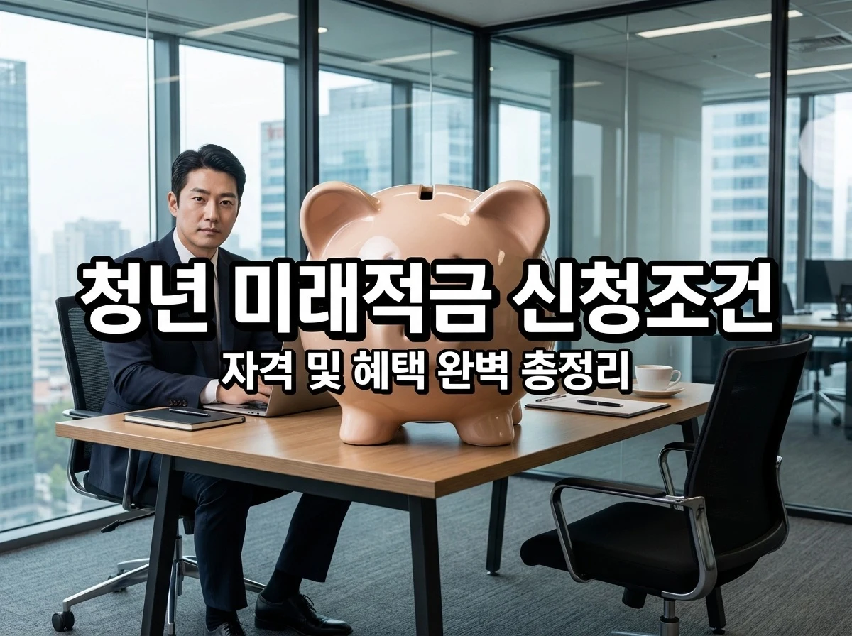 청년 미래적금 신청조건 4가지 기준 및 나이 소득 가구 기준 완벽 정리